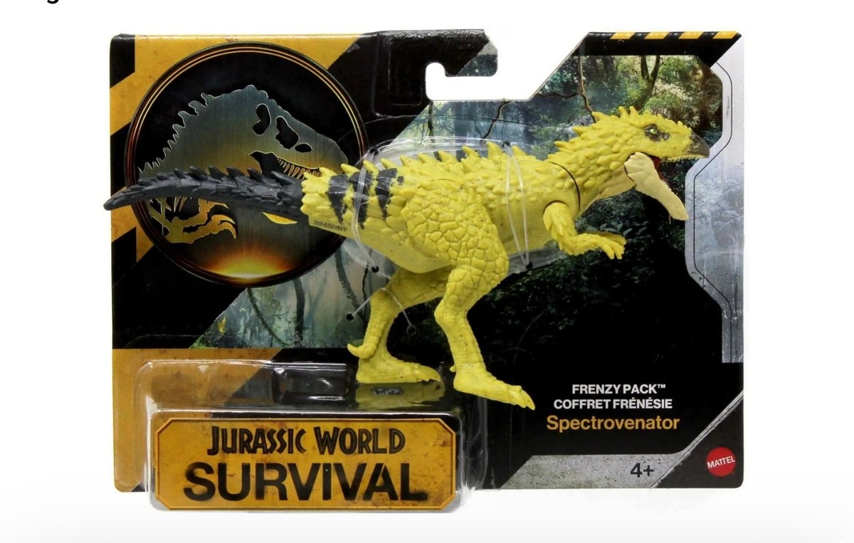 Jurassic World Survival Frenzy Pack Spectrovenator Dinosaur Figure
