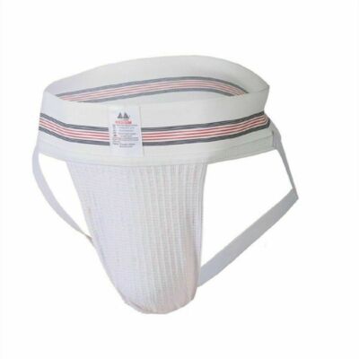 MM Supporter Jockstrap Jocks 3'' weiß Sportjocks Kampfsport Baseball-hose USA
