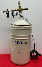 CHART/MVE MVE LAB 10 10740281 LIQUID NITROGEN STORAGE TANK - TANK IS EMPTY