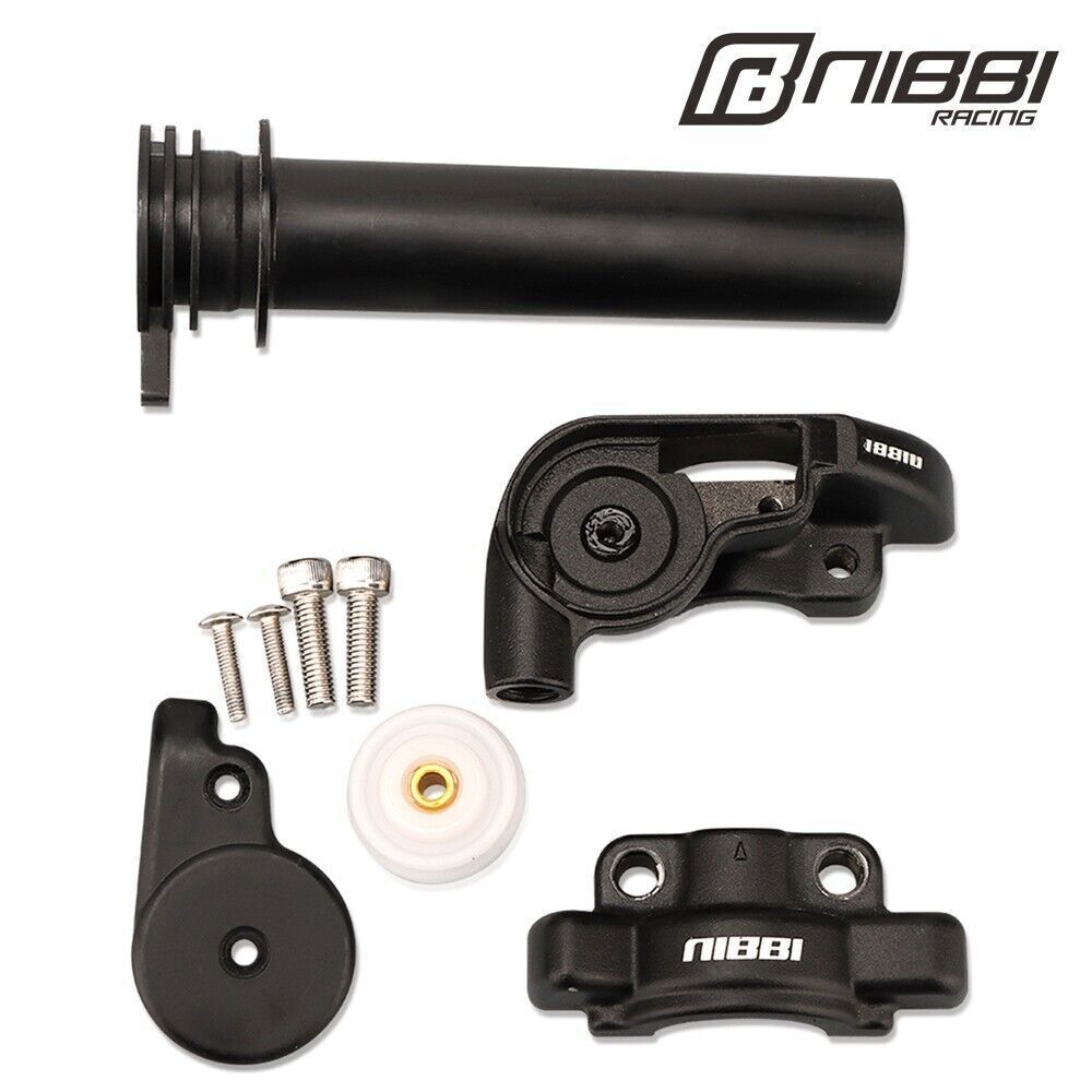 NIBBI 7/8 CNC Throttle Handlebar Accelerator For YAMAHA Motorcycle GY6 Scooter - Foto 10