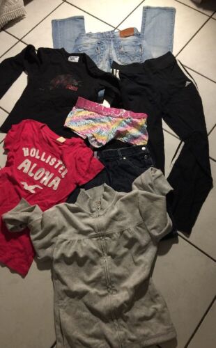LOT FILLE 12 ANS JEAN MC LEM kaporal ADIDAS PETIT BATEAU HOLLISTER haute qualité REPLAY +KDO