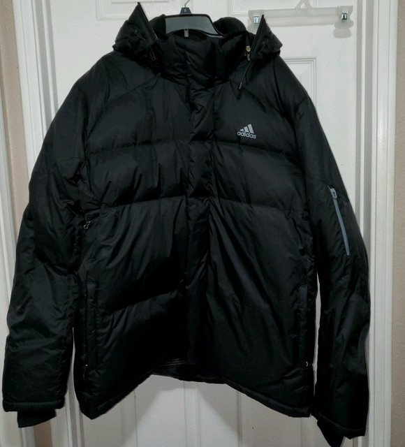 Men Adidas Puffer Winter Ski Jacket Black 2XL XXL | eBay