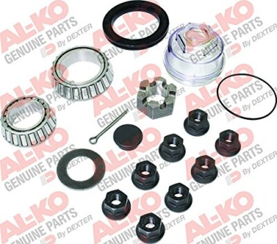 AL-K0 Bearing Kit for 10K-12K Axle #120 Spindle Oil Seal Swivel-Flange Nuts