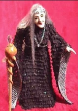 1:12 scale Miniature Doll Art Tutorial By DANA BURTON Pattern/Clothes/Hair BLAIR