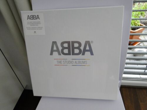 ABBA The Studio Albums Kolekcja winylowa kolorowy LP BOX - Zdjęcie 1 z 4