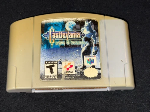Castlevania: Legacy of Darkness (Nintendo 64, 1999) Cleaned Tested Authentic N64