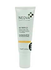 Neova Silc Sheer 2.0 Photo Finish Tint SPF 40 2.5 fl oz/74 ml No box
