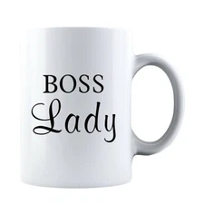 Boss Lady Ceramic Coffee Mug Tea Cup