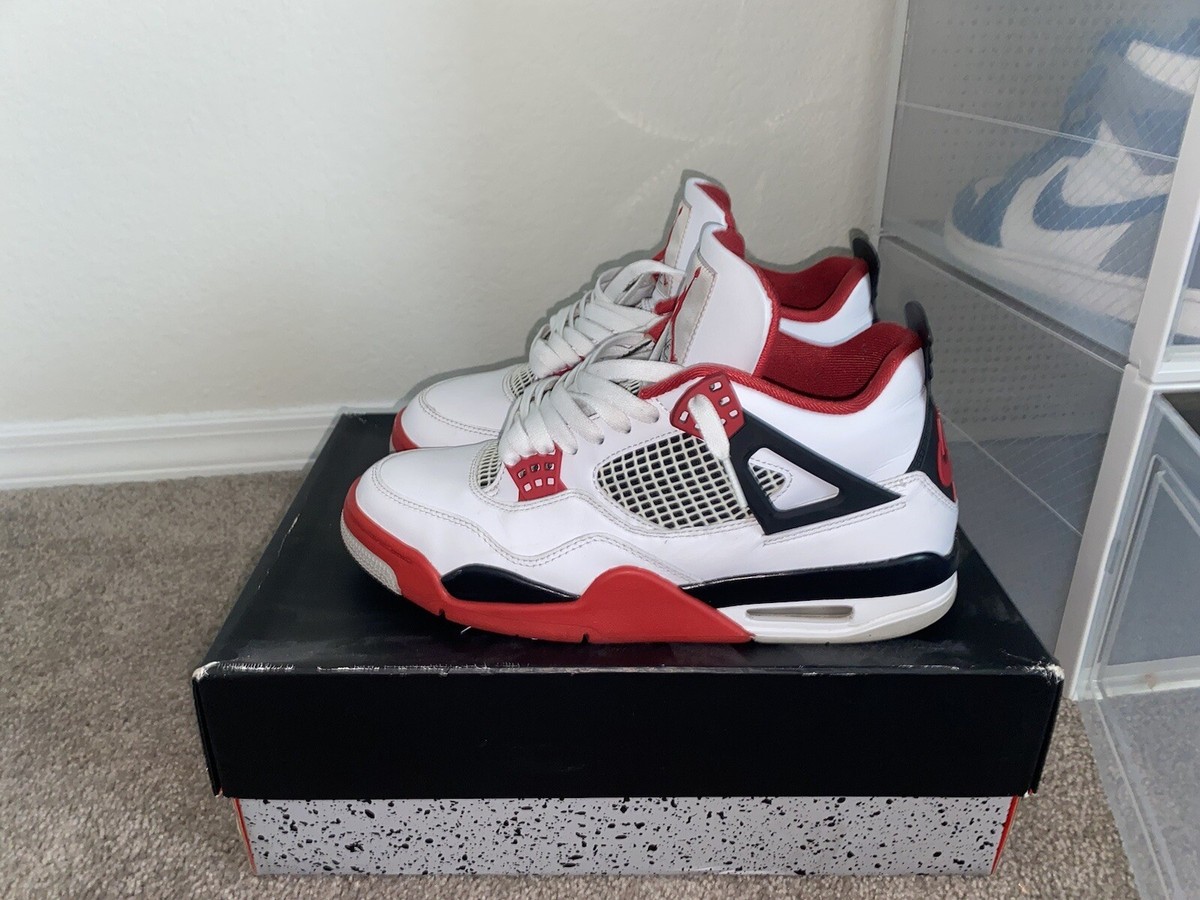 champs jordan 4 fire red