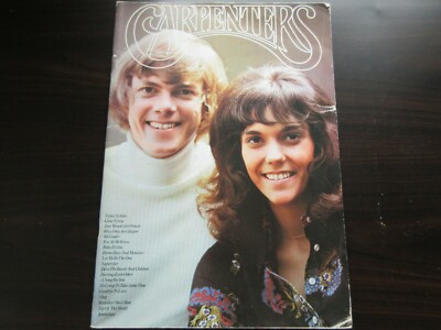 Carpenters 1974 Japan Tour Book Concert Program Ricard Karen