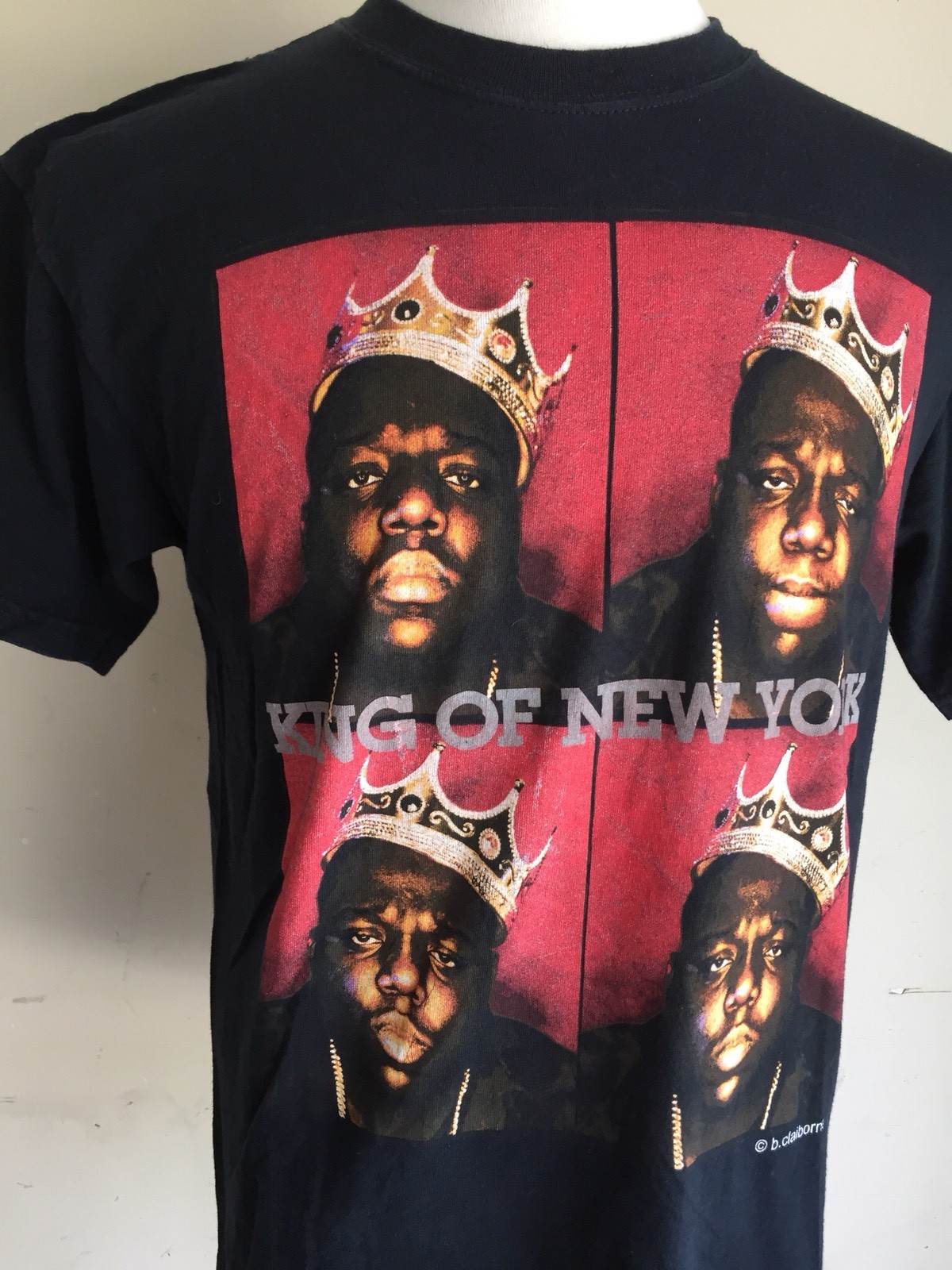 biggie smalls crown shirt