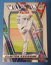 2021 Panini Mosaic Baseball Will To Win #5 Clayton Kershaw