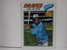 2001 Topps Archives Atlanta Braves Baseball Card #117 Jim Wynn 77