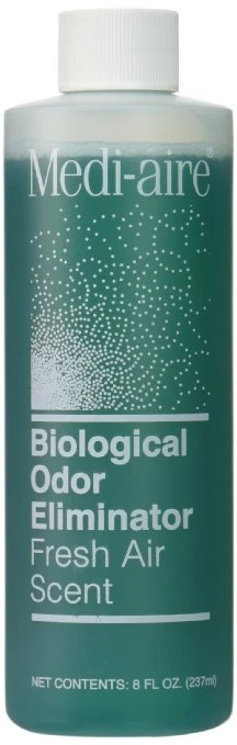 Medi-aire Biological Odor Eliminator - 8 oz Refill Bottle - 2 Pack