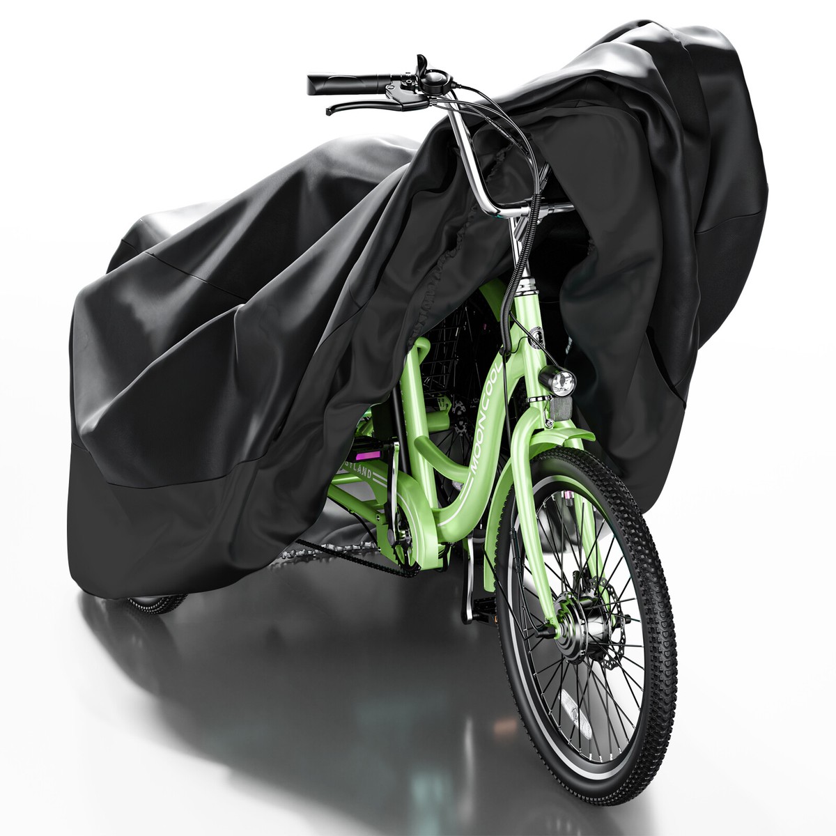 OONCOOL Triciclo eléctrico para adultos, 350 W 36 V, triciclo