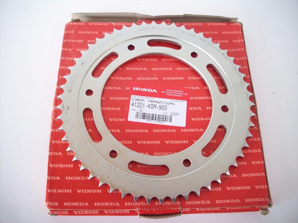 Original Kettenrad 54 Zähne / Sprocket final drive 54T Honda XR