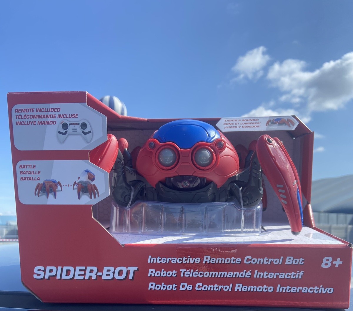 アベンジャーズキャンパス　スパイダーボット Spider-bot robot télécommandé interactif AVENGERS CAMPUS