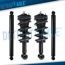 Front Struts & Spring Rear Shocks for 2014-2018 Chevy GMC Silverado Sierra 1500
