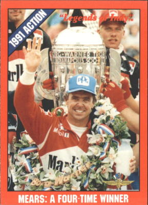 1992 Legends of the Indy 500 Racing Trading Card #1-100 - Choose Your Card
