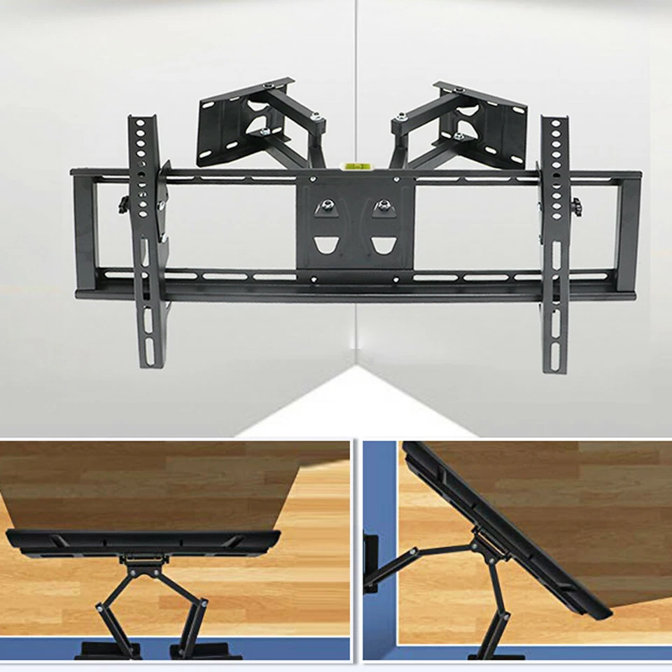Soporte VESA de esquina de montaje en pared para TV de movimiento completo de alta resistencia 32 46 50 55 60 65 70 pulgadas Foto 2 de 4