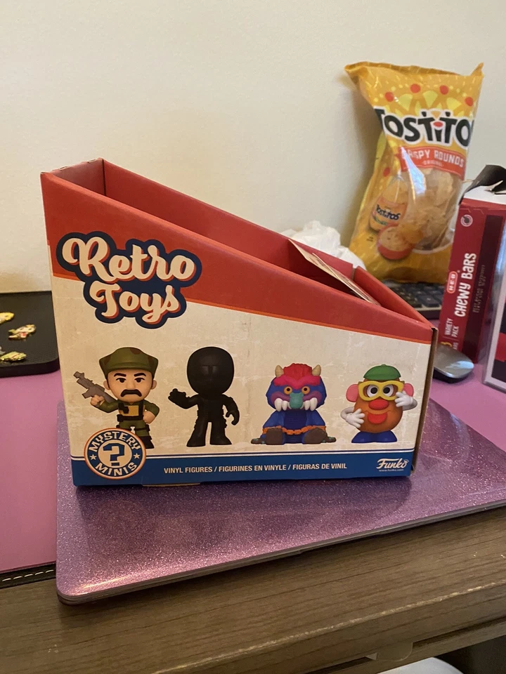 Funko Mystery Minis Retro Toys 5 figures with box and display - Image 3 of 4