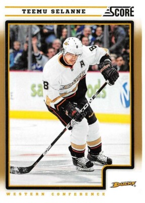 2012-13 Score Gold Rush #42 Teemu Selanne