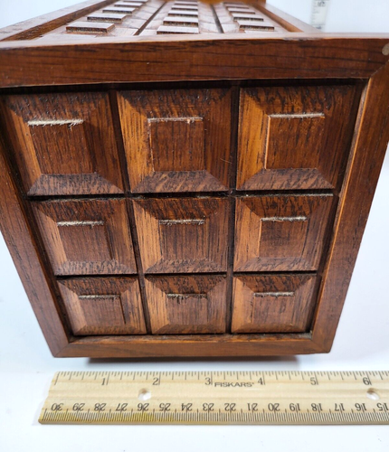 Vintage MCM Brutalist Western Electric STOWAWAY Executive Holz Box Schreibtisch Telefon - Bild 13 von 20