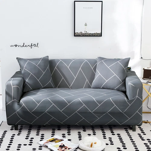 Elastische Sofabezug Garnitur für Wohnzimmer Couchbezüge rutschfeste Schonbezüge - Bild 47 von 51