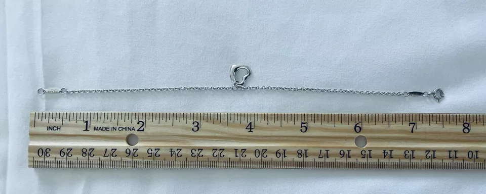 🔥✨ Tiffany & Co Sterling Silver Peretti Heart Pendant & Bracelet Item #27🔥✨  - Image 2 of 4