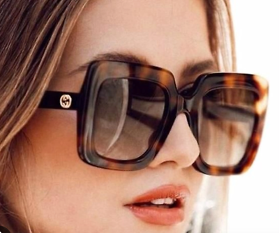 Fantastic Gucci GG0328S-002 oversized square sunglasses  display picture 3