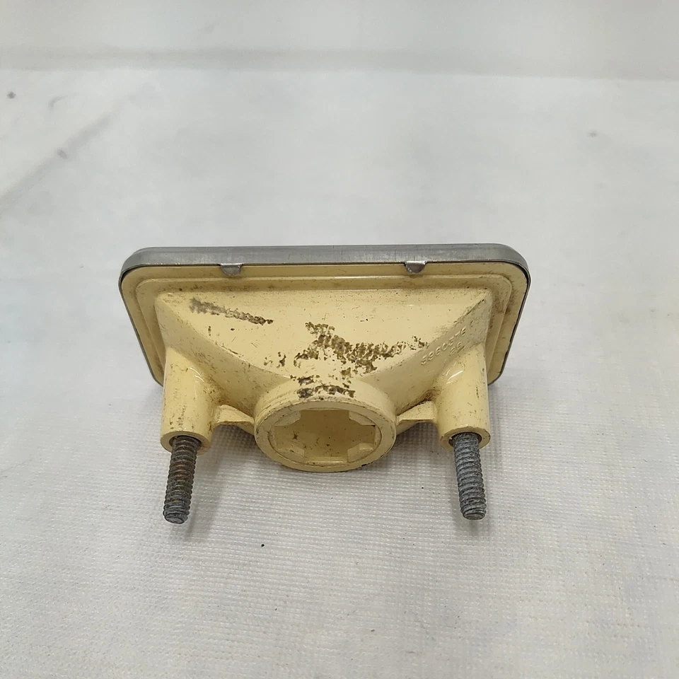 Lámpara de luz marcadora frontal y bisel lente transparente original 68-69 C3 Corvette BUENO Foto 2 de 4