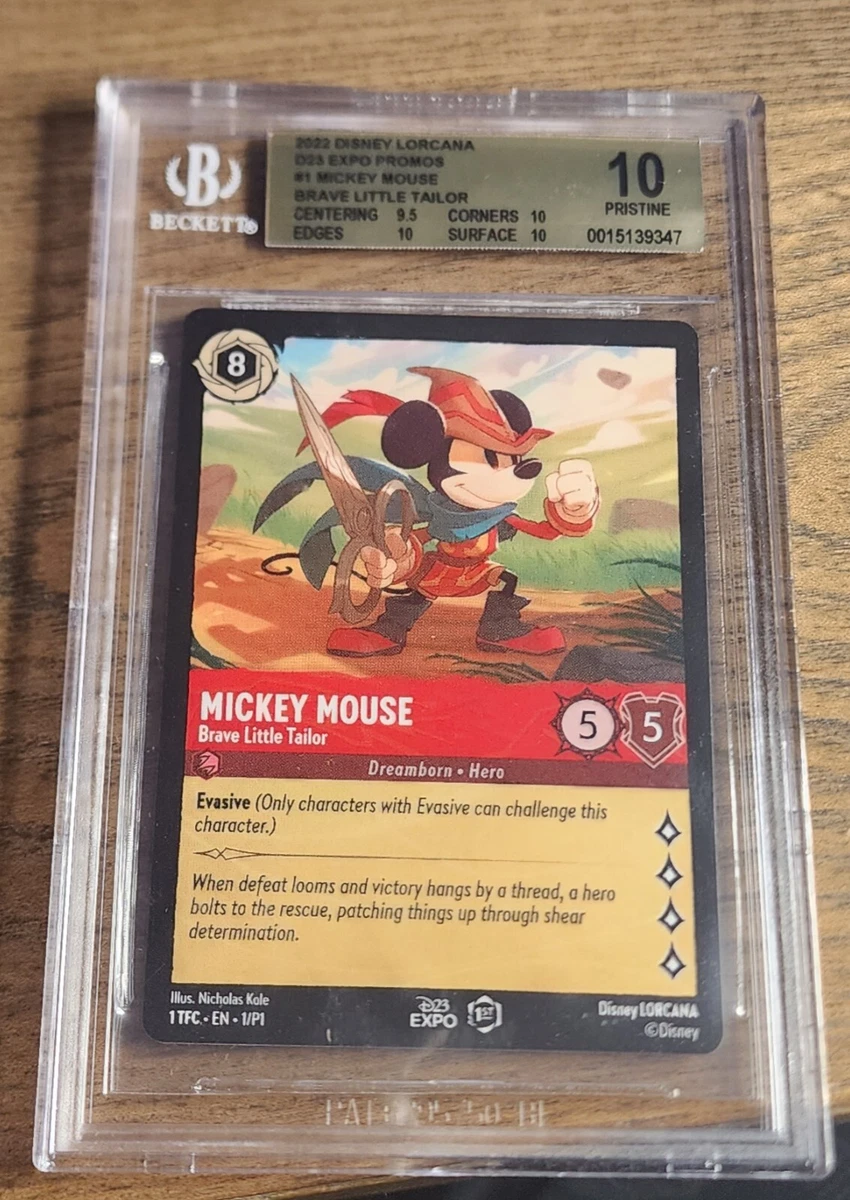 Lorcana Mickey expo psa8 ロルカナ ミッキー プロモ