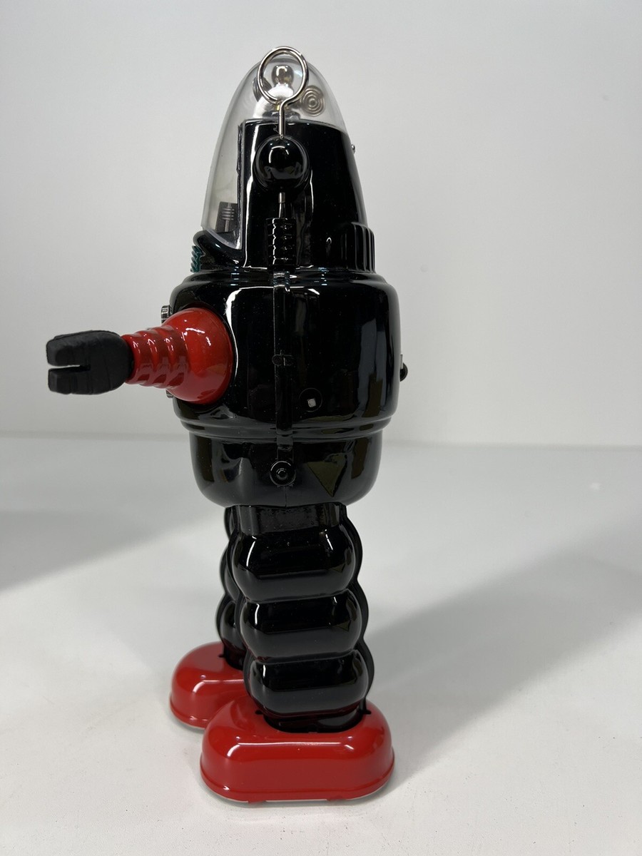 Robbyです ARRIVED! Robby the Robot Space Trooper Tin Windup Silver