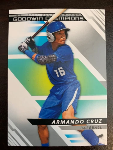 UPPERDECK GOODWIN CHAMPIONS 2022 ARMANDO CRUZ BASEBALL CARD #16