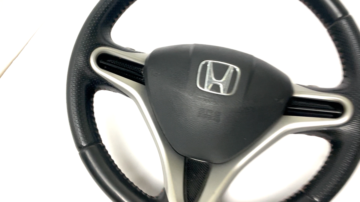 Honda Fit Jazz GE6-GE9 Genuine Leather Steering Wheel with Paddle Honda Fit Jazz GE6-GE9 Genuine Leather Steering Wheel with Paddle