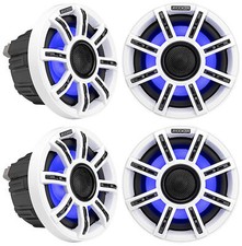  4 KICKER 51MSC65 MSC65 6.5" 200 Watt Premium Marine Speakers 4-Ohm