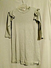Size 12 J. Crew Crewcuts Girl Grey Nightgown