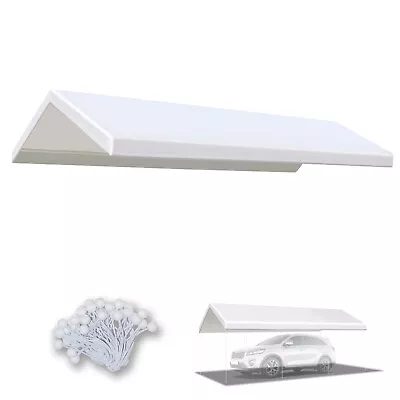 STRONG CAMEL 10 x 20 ft Upgraded Carport Car Canopy Garage Shelter Party Tent w Bungee Balls