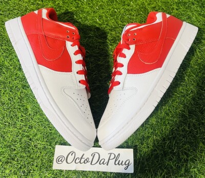Nike Dunk Low Red White Mens Multi Sizes Nike By You