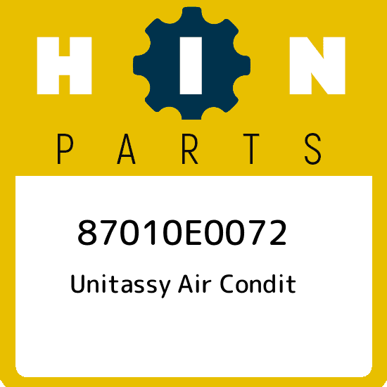 87010E0072 Hino Unitassy air condit 87010E0072, New Genuine OEM