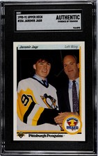 Jaromir Jagr Rookie Cards and Autographed Memorabilia Guide 25