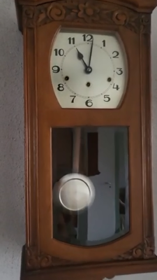 Kienzle Art Deco Style Westminster chime wall clock ( 0530 ) | eBay