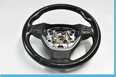 11-16 BMW F06 550i 640i 650i Sport Steering Wheel W/ Paddle Shifter Black OEM