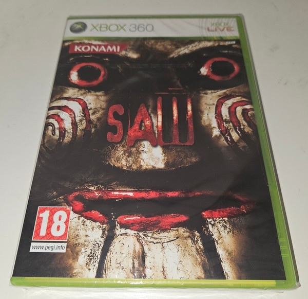SAW XBOX360 NUEVO PRECINTADO NEW SEALED PAL ESPAÑA MINT RARE SURVIVAL XBOX 360