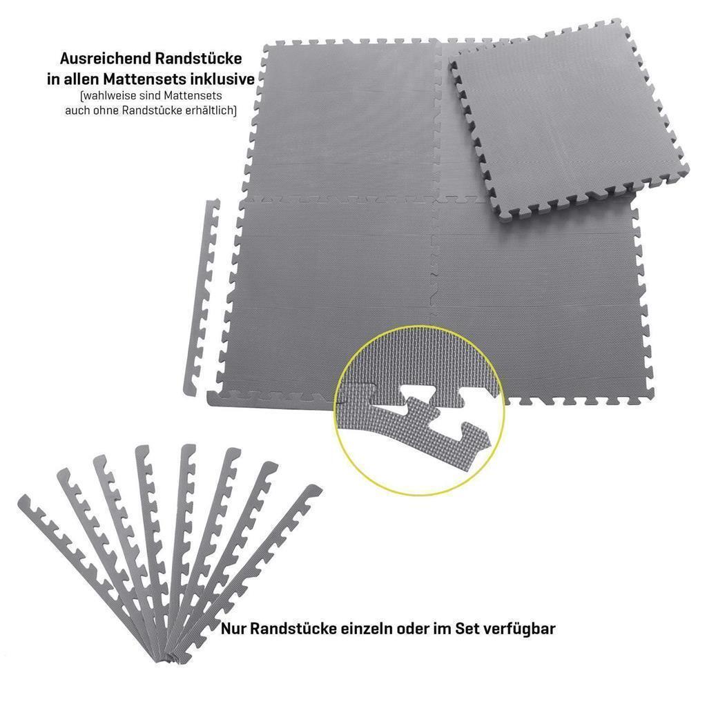4 - 48X Puzzlematte Bodenschutz Matte Schutzmatte Fitnessmatte