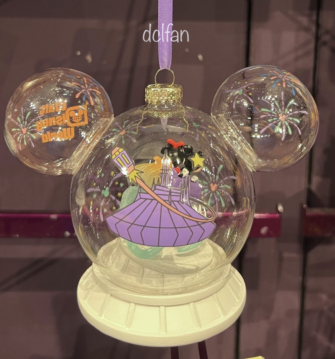Disney Parks Minnie Mouse Parts Ornament Set of 4 新 モデル