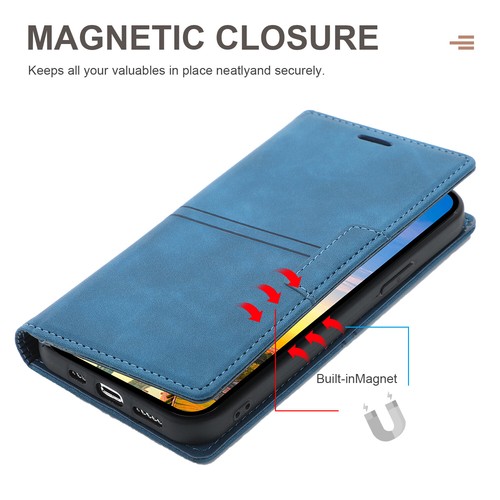 For LG Stylo 5 Stylo 6 Stylo 7 Leather Card Holder Wallet Flip Phone Case Cover - Picture 6 of 18