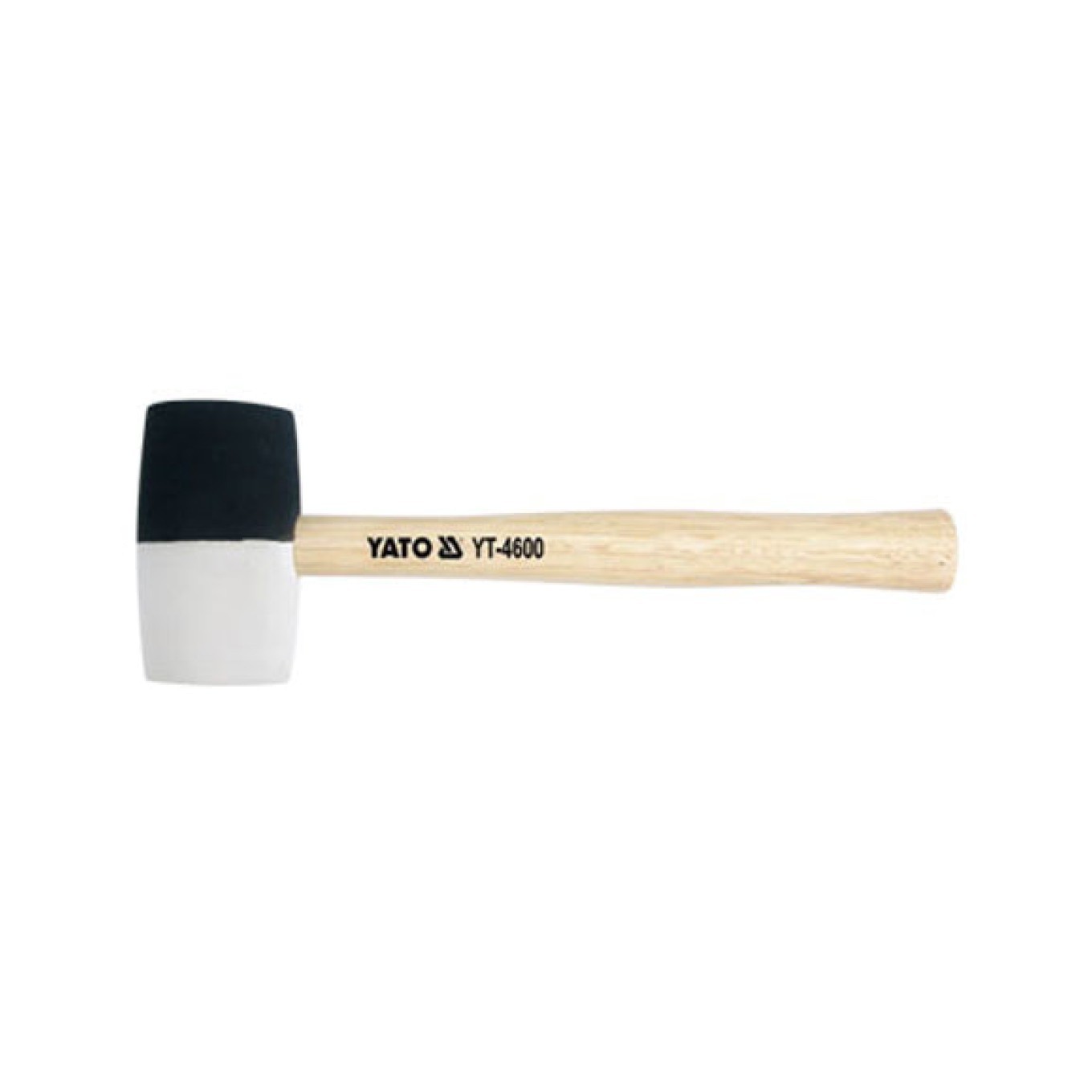 Rubber Mallet Black and White 980g YT-4605