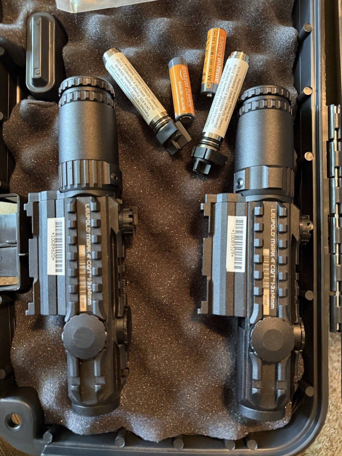 Police Rifle Scope *UNUSED* Tactical Police Surplus Scope Leupold Mark 4 CQT Like Red Dot ...