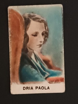Raineri Milano 1950s Chocolate Actors Figure # Dria Paola (1) Sofa